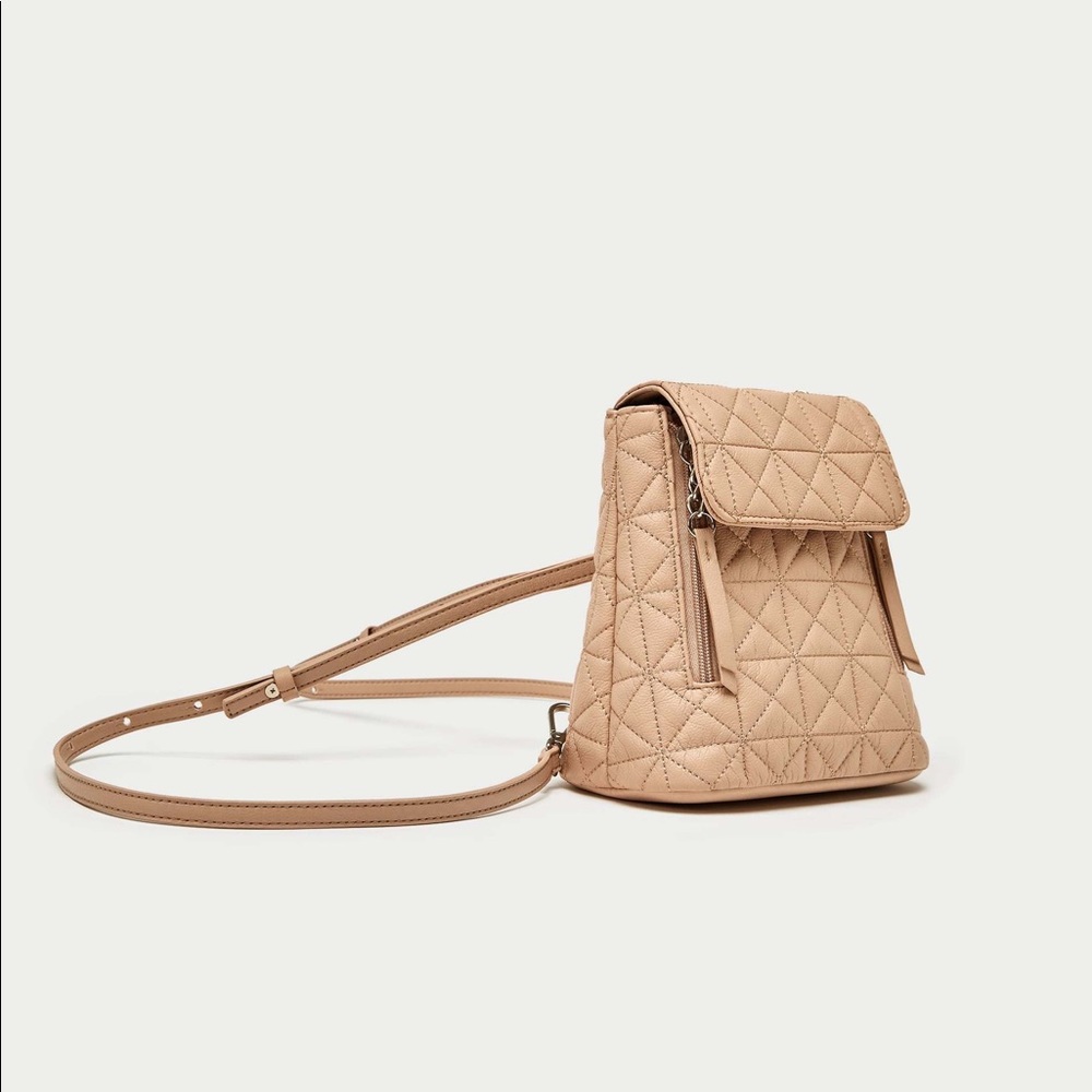 Zara mini pink backpack
